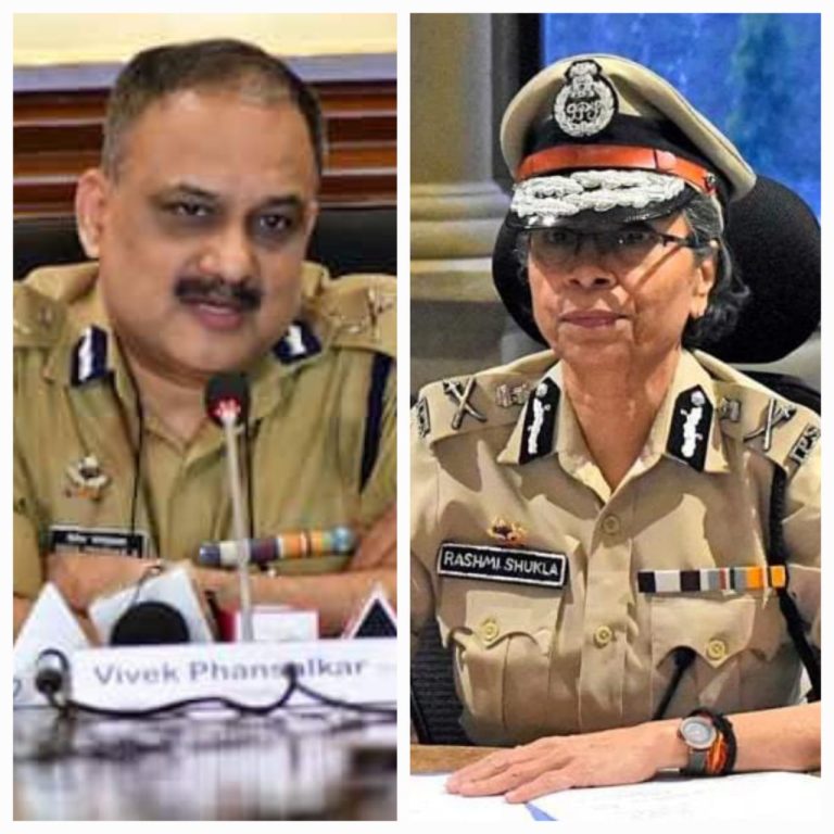 मुंबई पोलिस आयुक्त विवेक फणसळकर यांच्याकडे महाराष्ट्र पोलिस महासंचालक पदाचा अतिरिक्त कार्यभार