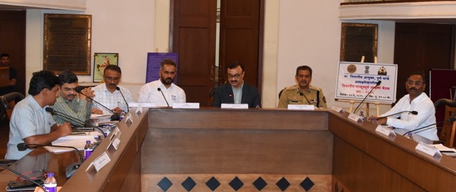 विभागीय आयुक्तांनी घेतला मान्सूनपूर्व तयारीचा विभागस्तरीय आढावा    पूरपरिस्थितीत जीवित व वित्त हानी टाळण्यासाठी यंत्रणा सज्ज ठेवा- विभागीय आयुक्त डॉ. चंद्रकांत पुलकुंडवार